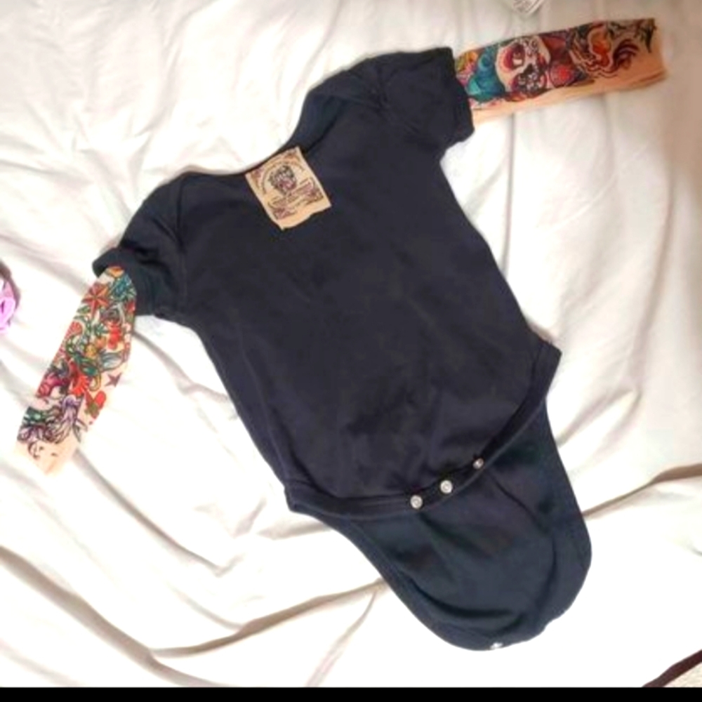 Tattoo sleeve onesie